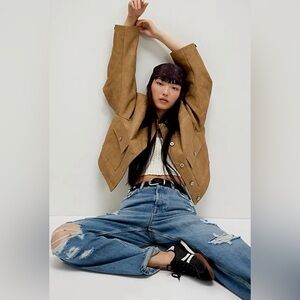 We The Free Cora Destructed Jeans by Tricia Fix NWT